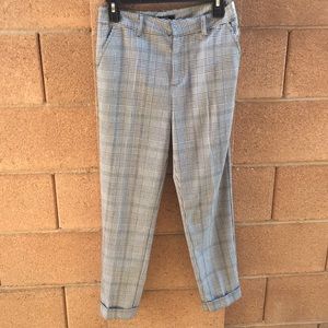 Forever 21 plaid slacks size small